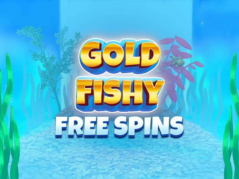 Promoção Gold Fishy Free Spins